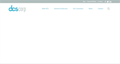 Desktop Screenshot of dcscorp.com